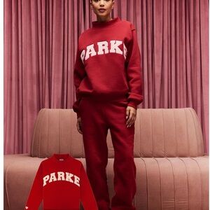PARKE Crimson Women's Valentine’s Sweatshirt